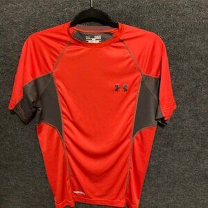 Under Armour Heat Gear Athletic Red Gray Men's M